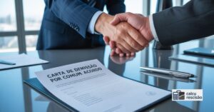 Carta De Demissão Por Comum Acordo