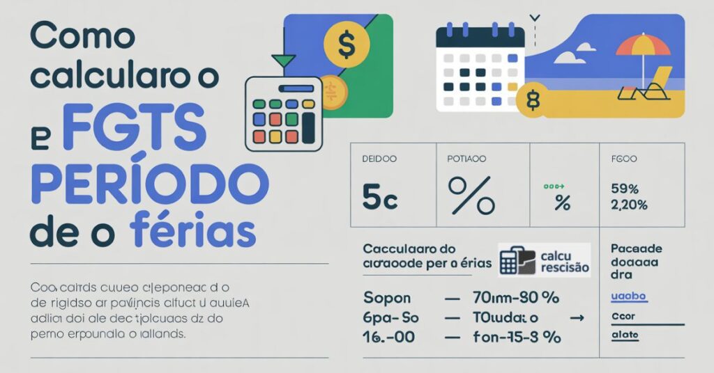 Como Calcular o FGTS Sobre o Período de Férias