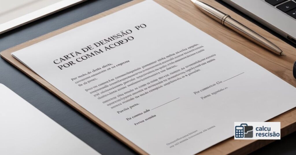Como Escrever Uma Carta de Demissão por Comum Acordo