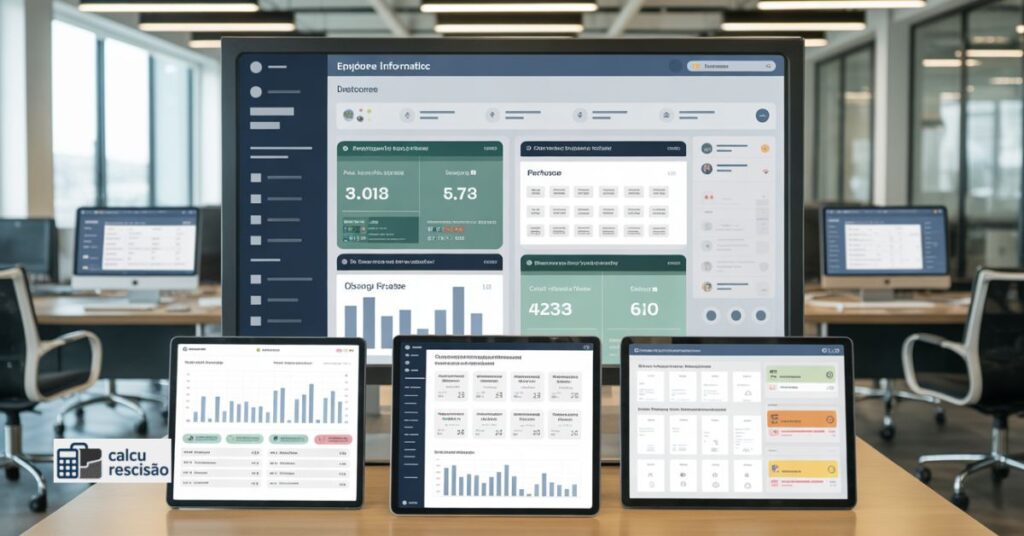 Como organizar as informações do funcionário de forma eficiente