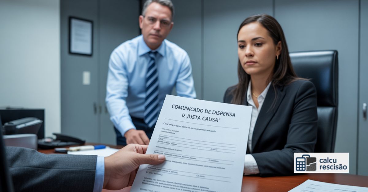 Comunicado De Dispensa Por Justa Causa