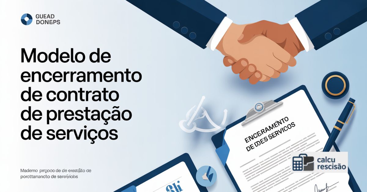 Modelo De Encerramento De Contrato Simples