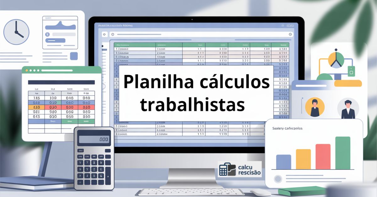 Planilha Cálculos Trabalhistas