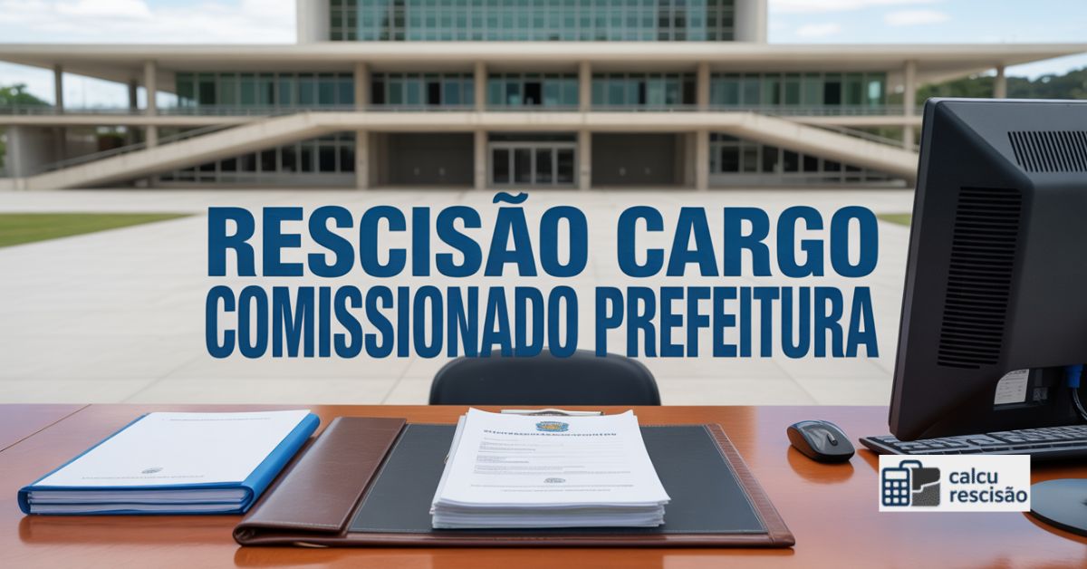 Rescisão Cargo Comissionado Prefeitura