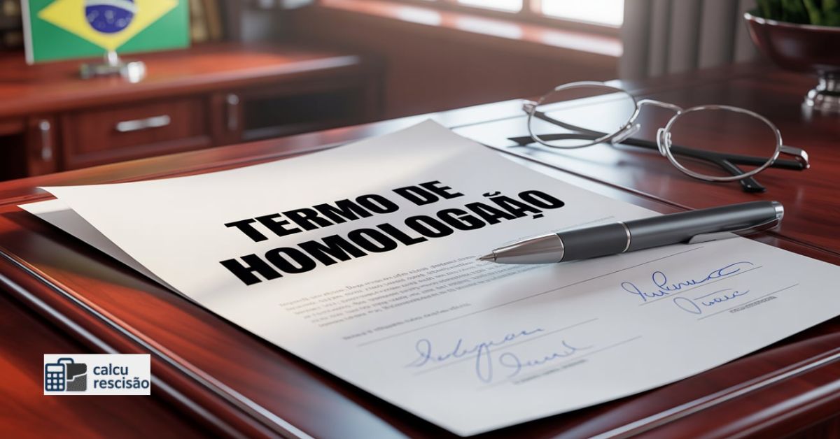 TERMO DE HOMOLOGAÇÃO